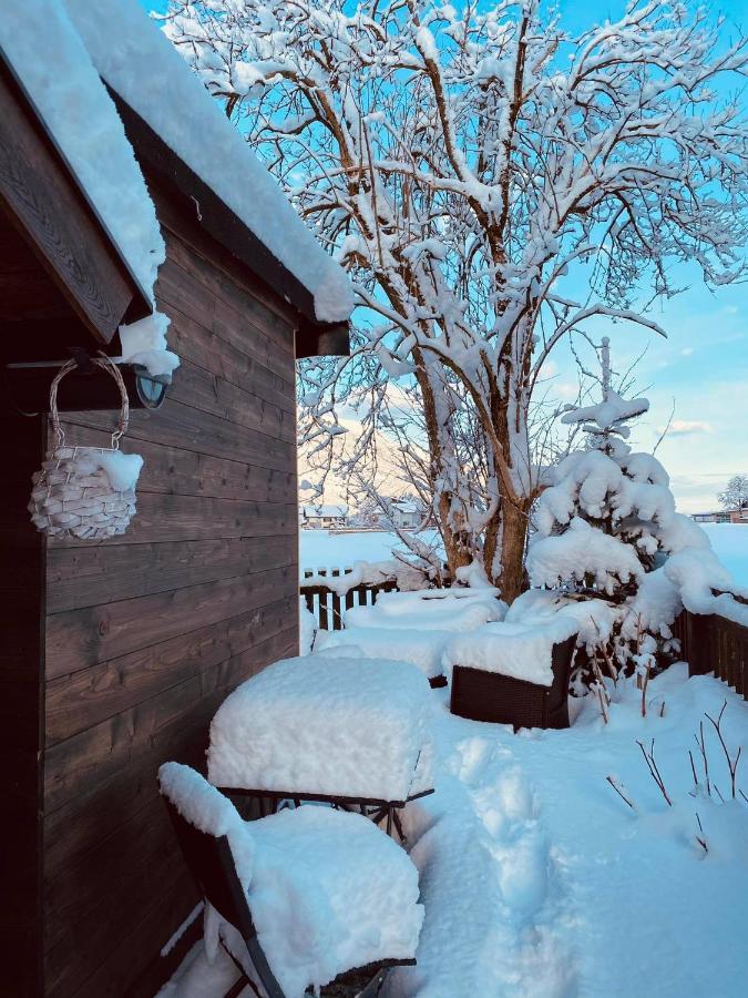Forest Chalet, 15 Min To Salzburg Olt Town, And Most Beautiful Lakes, Secluded Location, 1,000 Sqm Garden, Mountainview, Panorama Sauna, Bath Whirlpool, Bbq&Bikes&Sunbeds For Free, Up To 10 P 哥林素萨尔察赫 外观 照片