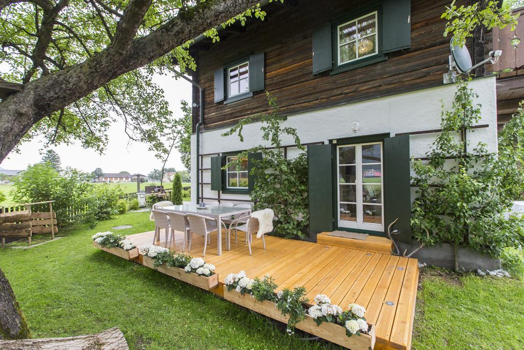 Forest Chalet, 15 Min To Salzburg Olt Town, And Most Beautiful Lakes, Secluded Location, 1,000 Sqm Garden, Mountainview, Panorama Sauna, Bath Whirlpool, Bbq&Bikes&Sunbeds For Free, Up To 10 P 哥林素萨尔察赫 外观 照片